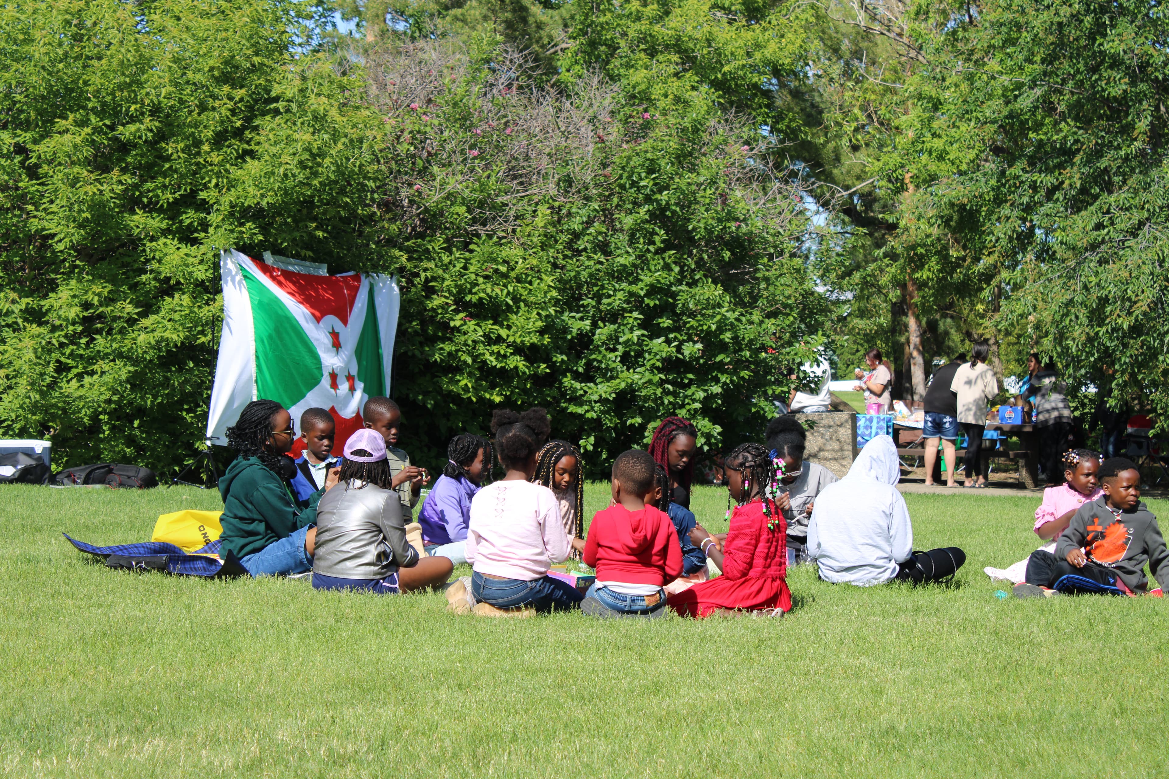 BCR gathering in the park